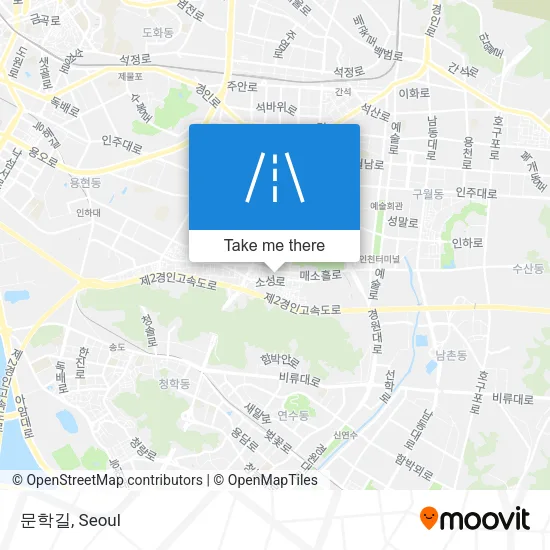 문학길 map