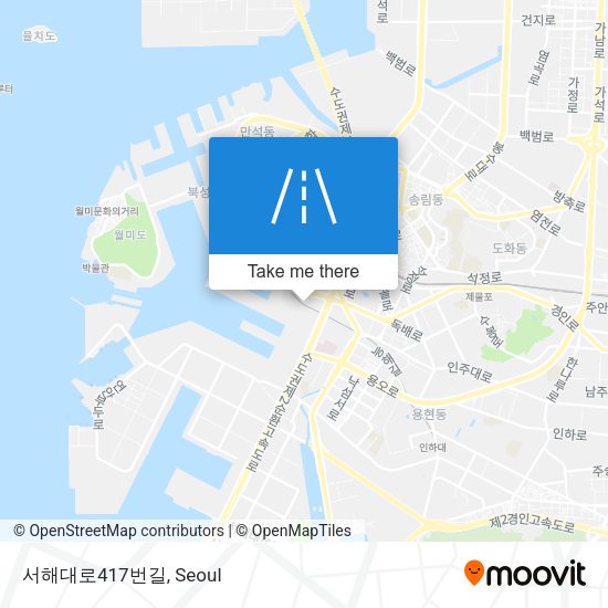 서해대로417번길 map