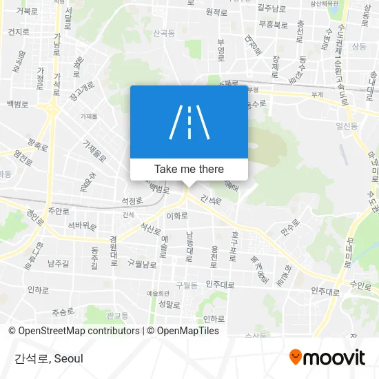 간석로 map
