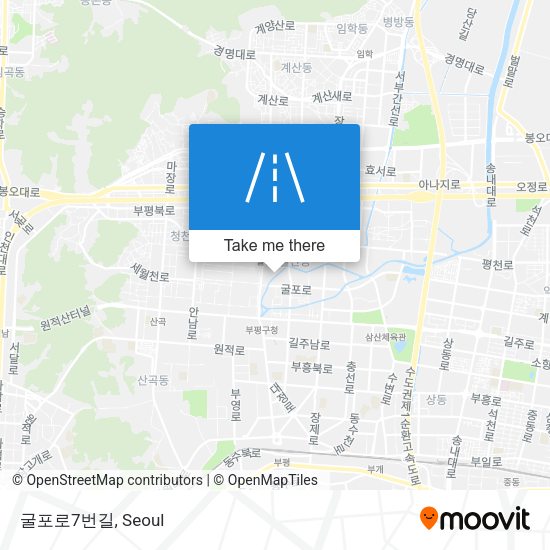 굴포로7번길 map