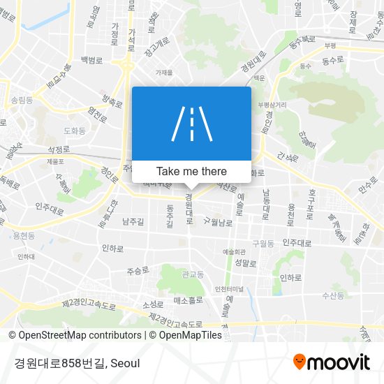 경원대로858번길 map