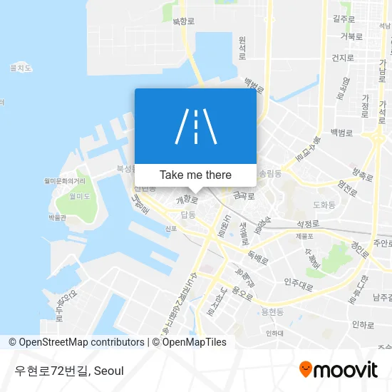 우현로72번길 map