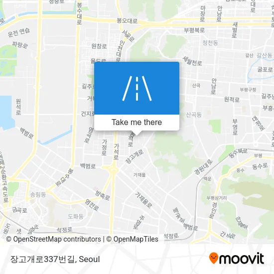 장고개로337번길 map