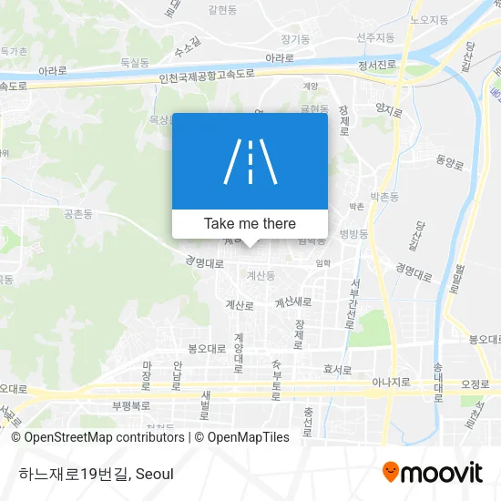 하느재로19번길 map