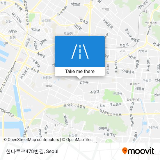 한나루로478번길 map