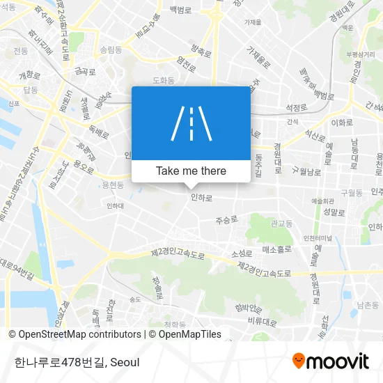 한나루로478번길 map
