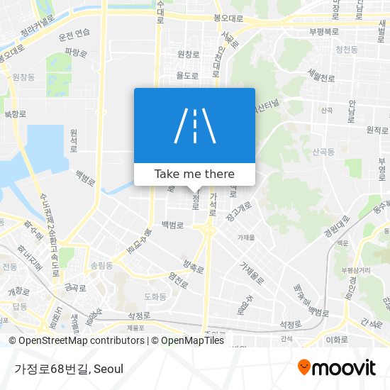 가정로68번길 map