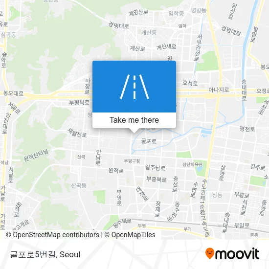 굴포로5번길 map