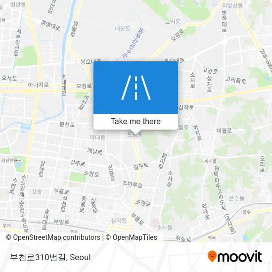 부천로310번길 map