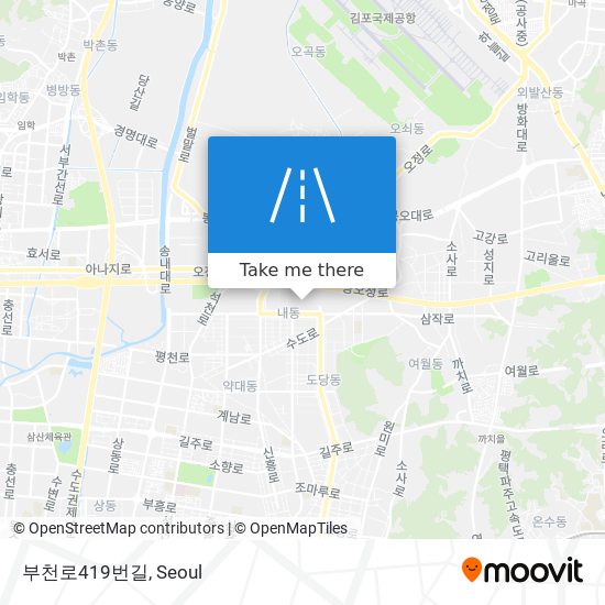 부천로419번길 map