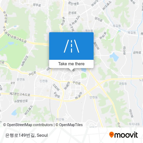 은행로149번길 map