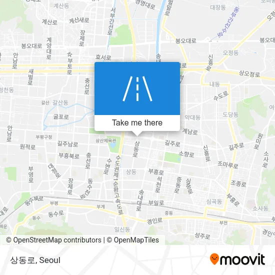 상동로 map