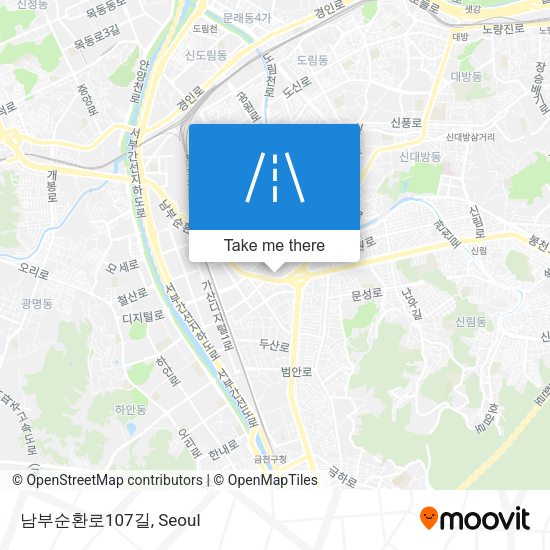 남부순환로107길 map