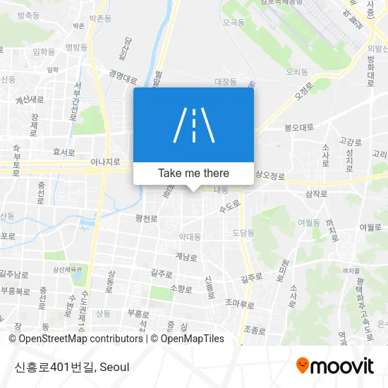 신흥로401번길 map