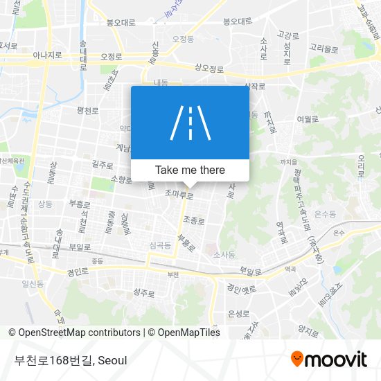 부천로168번길 map