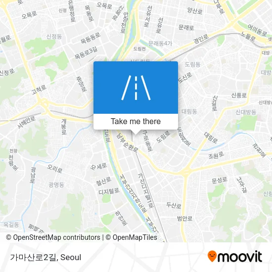가마산로2길 map