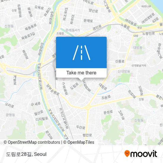 도림로28길 map