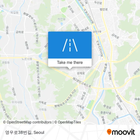 영우로38번길 map