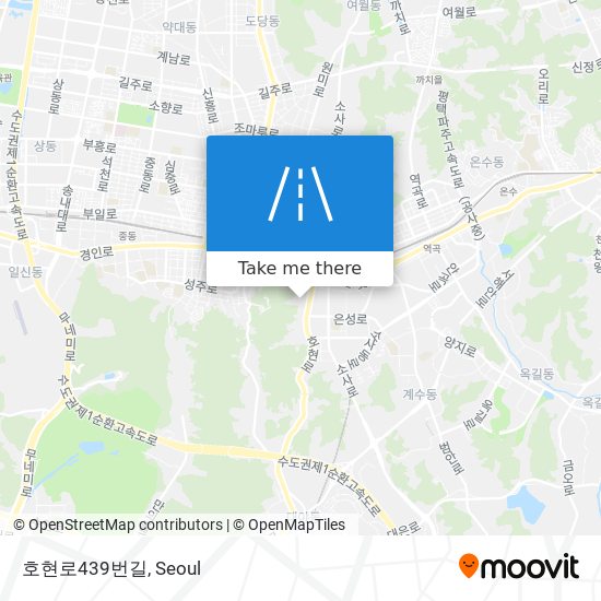 호현로439번길 map