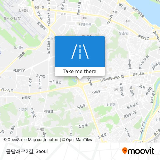 곰달래로2길 map