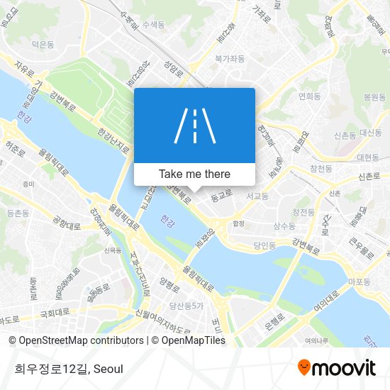 희우정로12길 map