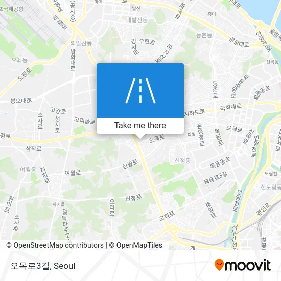 오목로3길 map