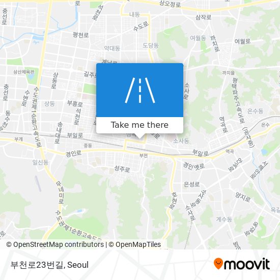 부천로23번길 map