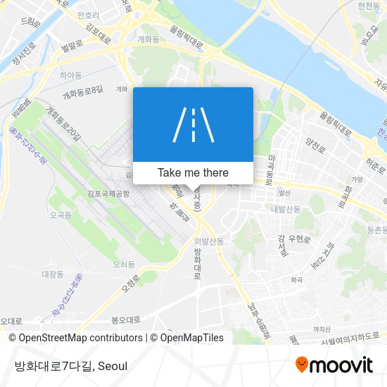 방화대로7다길 map