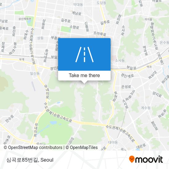 심곡로85번길 map