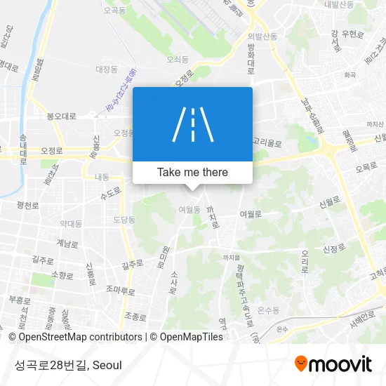 성곡로28번길 map