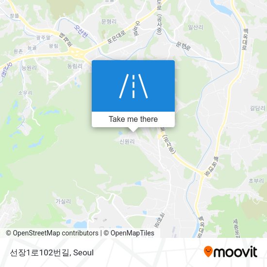 선장1로102번길 map