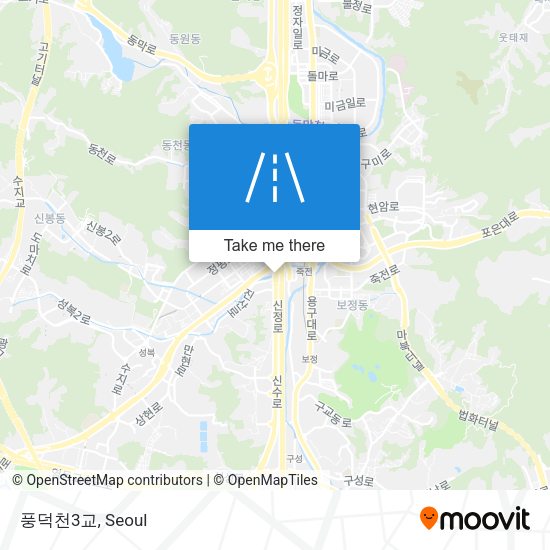 풍덕천3교 map