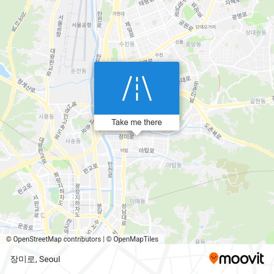 장미로 map