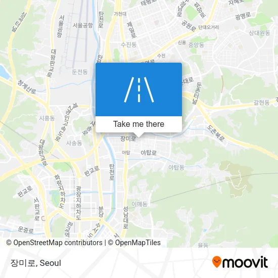 장미로 map