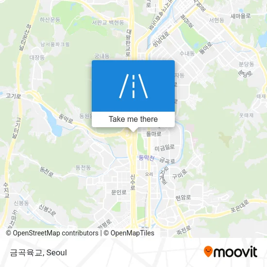 금곡육교 map