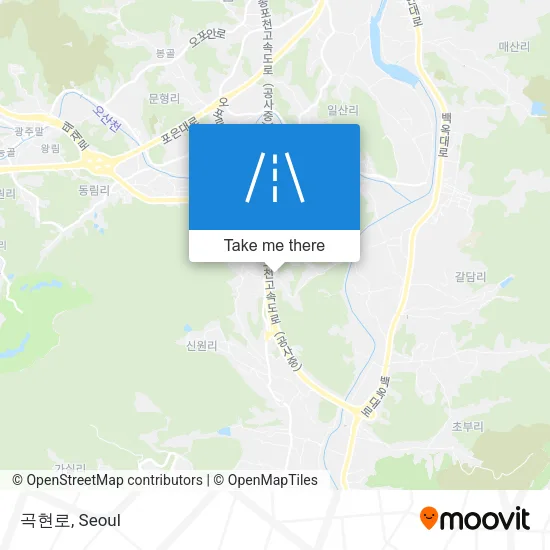 곡현로 map