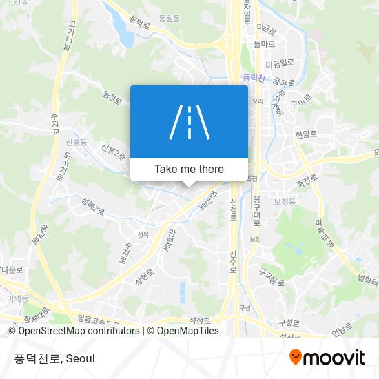 풍덕천로 map