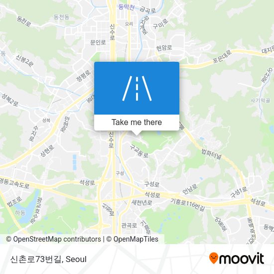 신촌로73번길 map