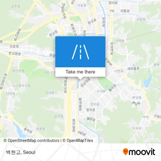 백현교 map