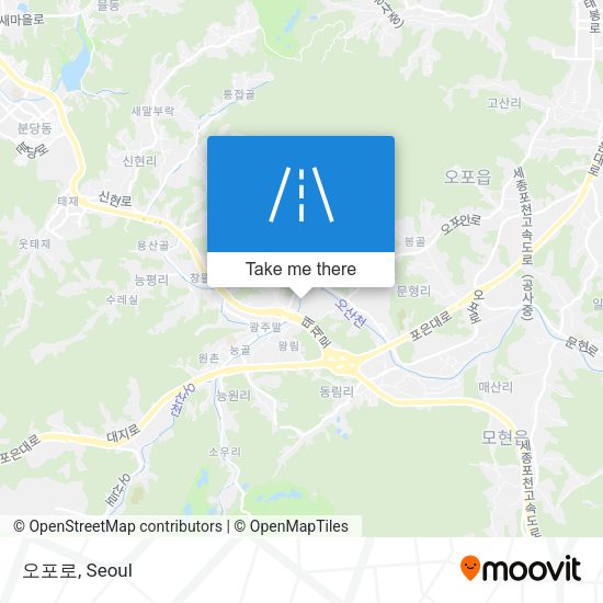 오포로 map