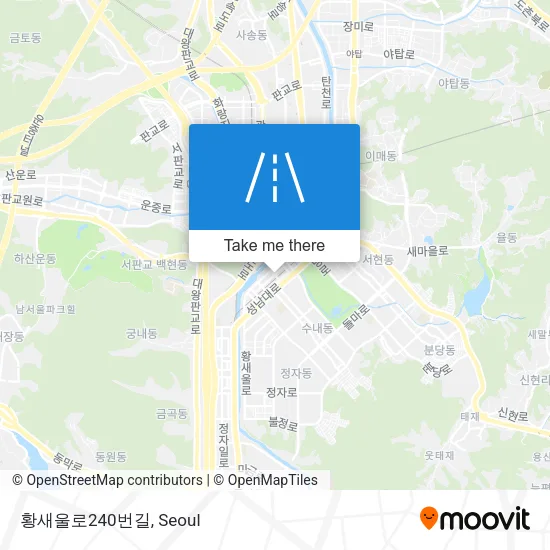 황새울로240번길 map
