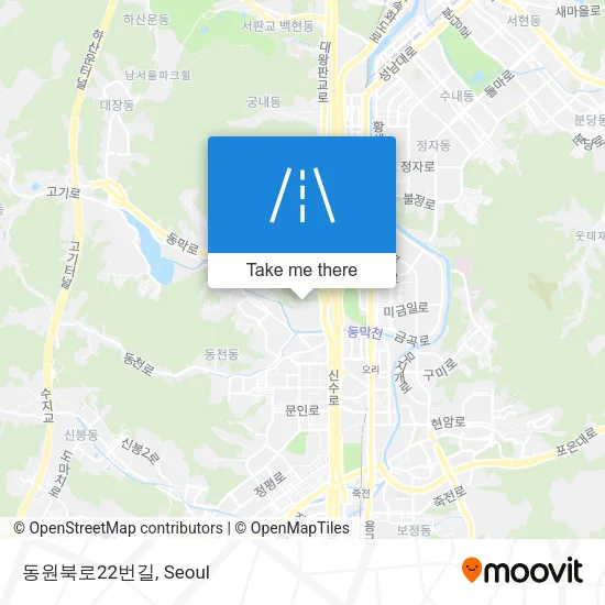 동원북로22번길 map