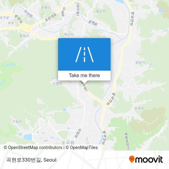 곡현로330번길 map