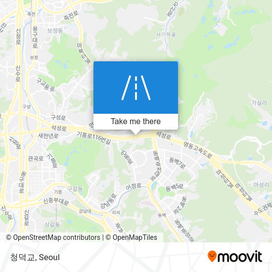 청덕교 map