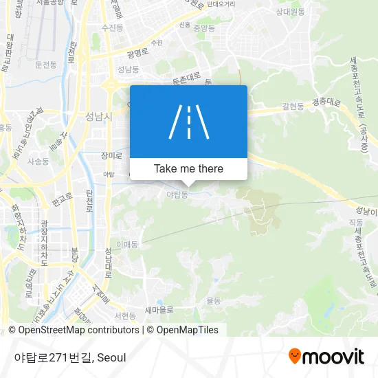 야탑로271번길 map