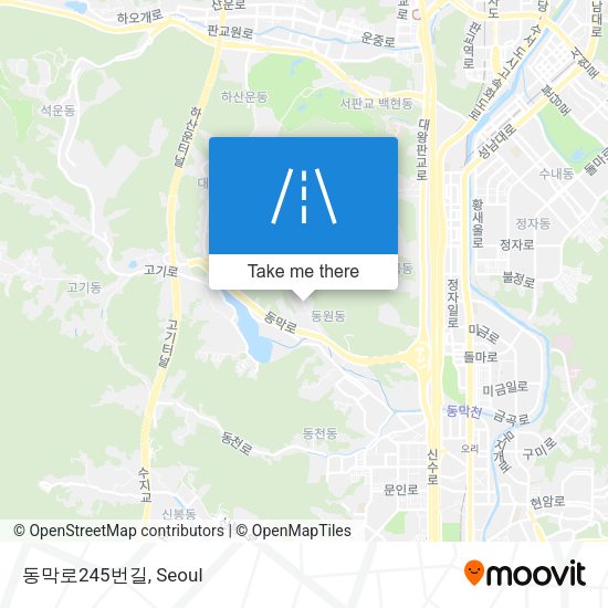 동막로245번길 map