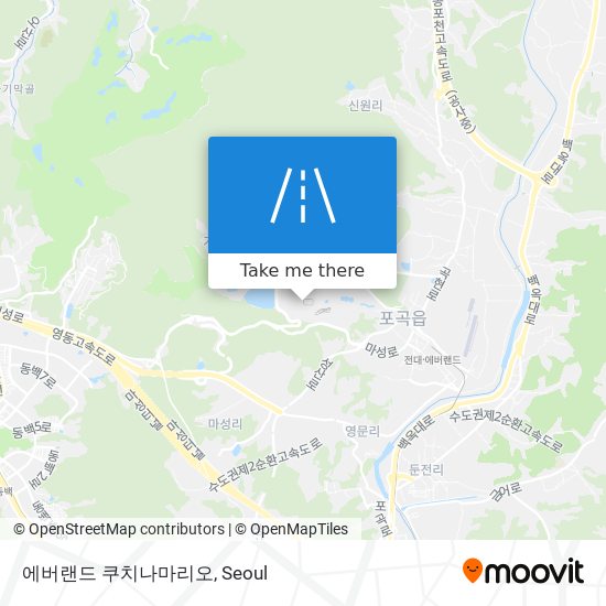 에버랜드 쿠치나마리오 map