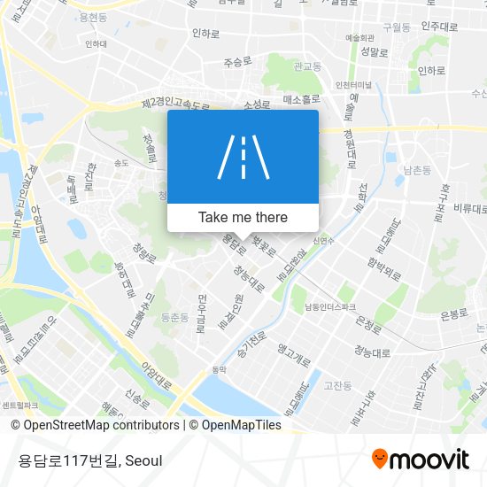용담로117번길 map