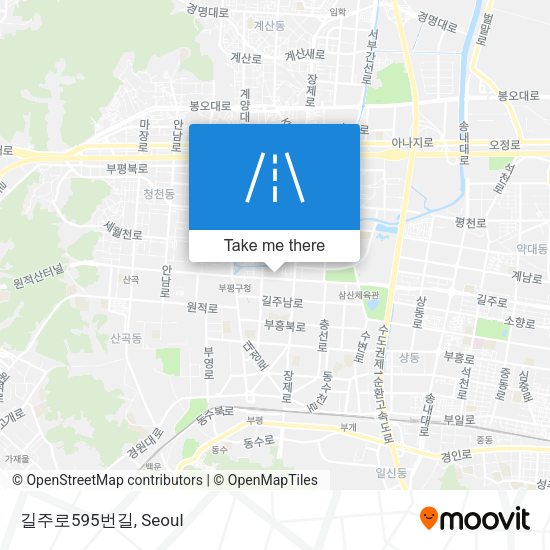 길주로595번길 map