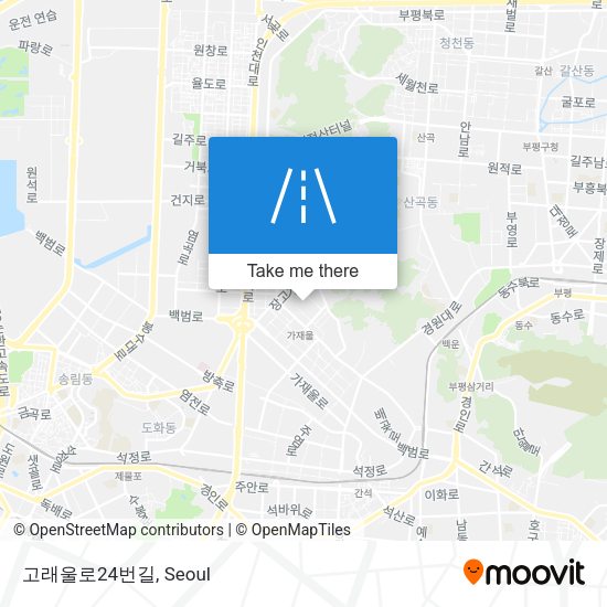고래울로24번길 map